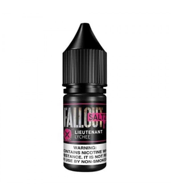 Lieutenant Lychee 10ml Nic Salt By Fallout Vape