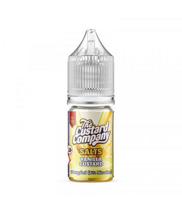 Vanilla Custard 10ml Nic Salt By The Custard Company