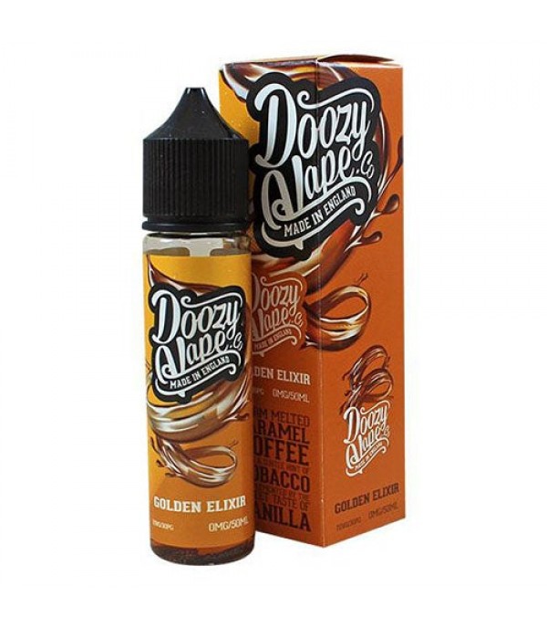 Golden Elixir 50ml Shortfill By Doozy Vape Co