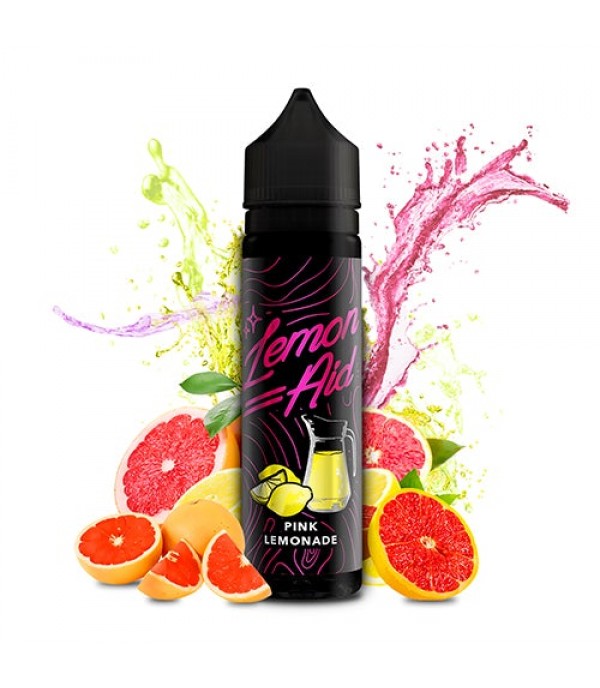 Pink Lemonade 50ml Shortfill By Lemon-Aid