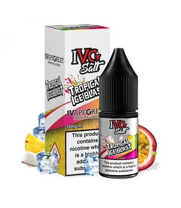 Tropical Ice Blast 10ml Nic Salt By IVG