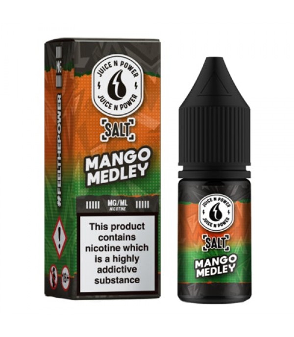 Mango Medley 10ml Nic Salt By Juice & Power