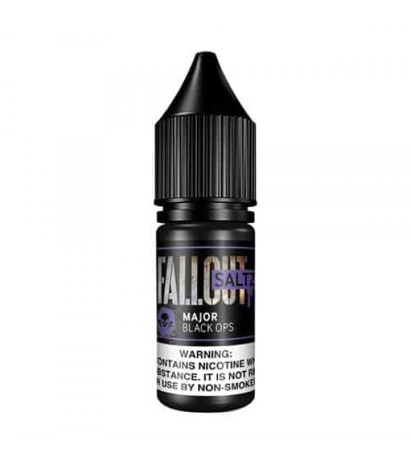 Major Black Ops 10ml Nic Salt By Fallout Vape