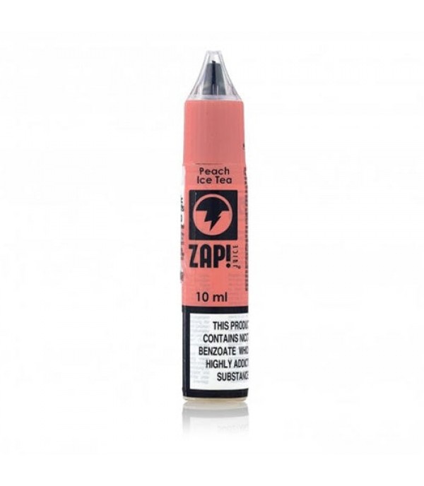 Peach Ice Tea 10ml Nic Salt By Zap