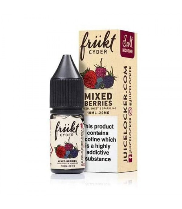 Mixed Berries 10ml Nic Salt By Frukt Cyder