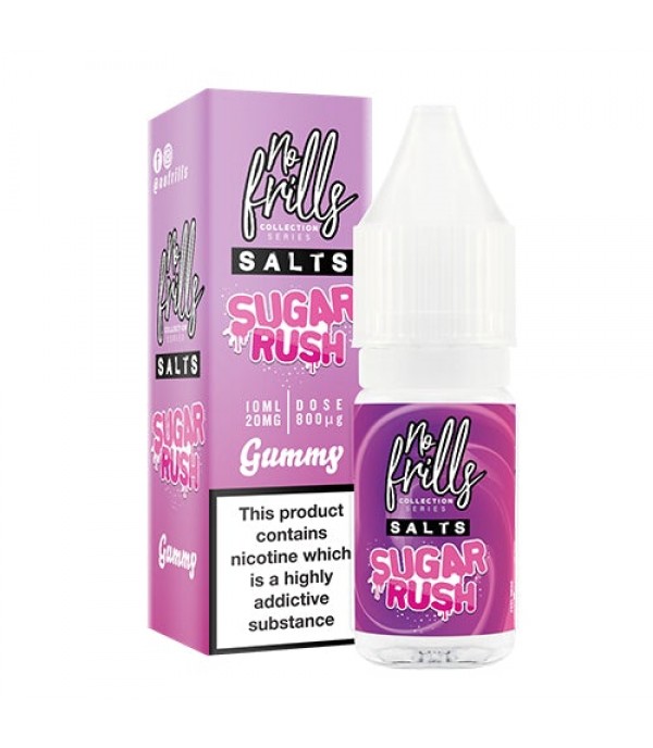 Gummy 10ml Nic Salt By No Frills Sugar Rush